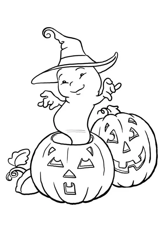 Desenho para colorir Halloween