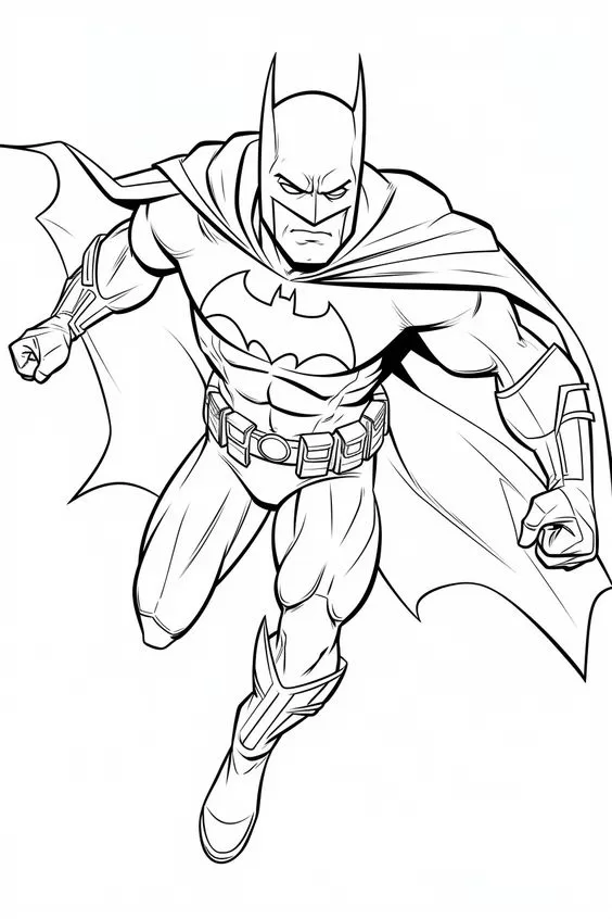 Desenho Batman para colorir